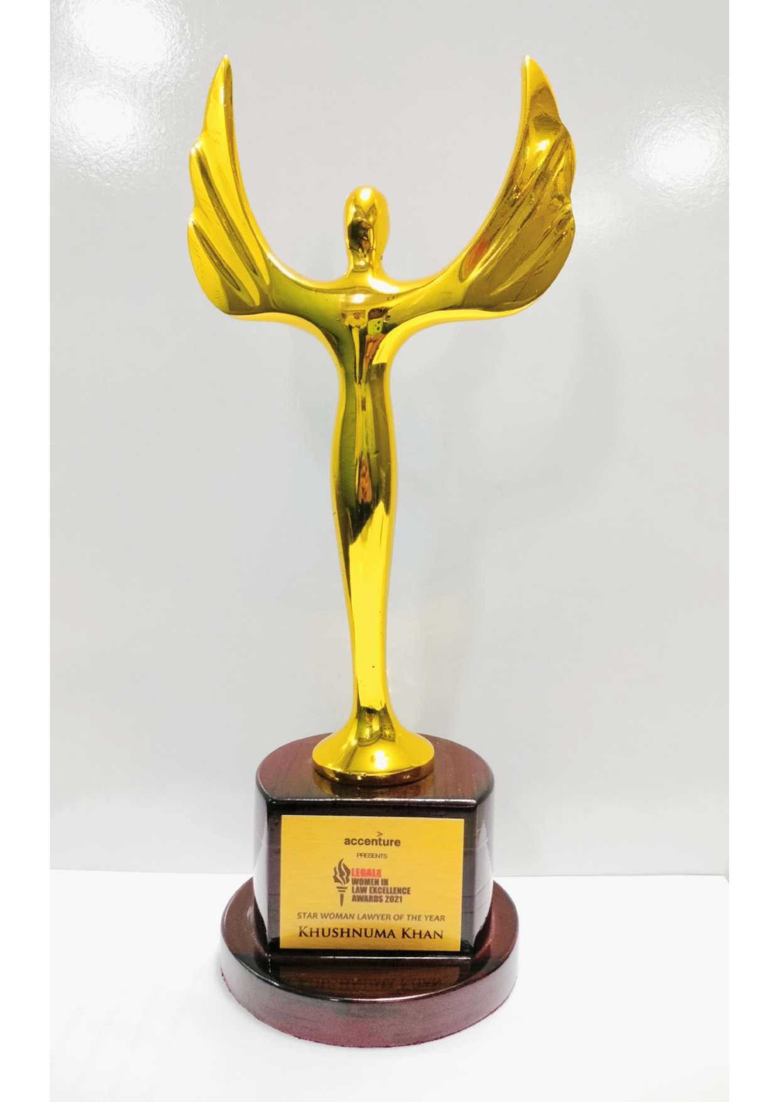 National Women Leadership Award 2020 for Excellence in Corporate Legal Service,
